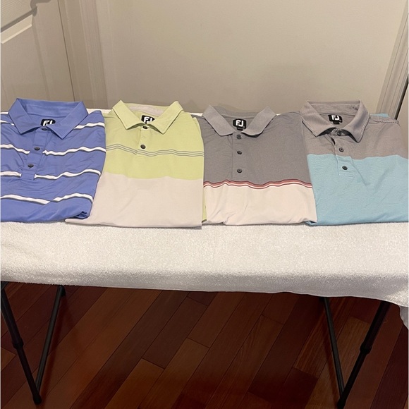 Iconic FootJoy Bundle of 4 2XL Men Golf Polos You get All 4 Pay ONE Shipping fee - Picture 2 of 16